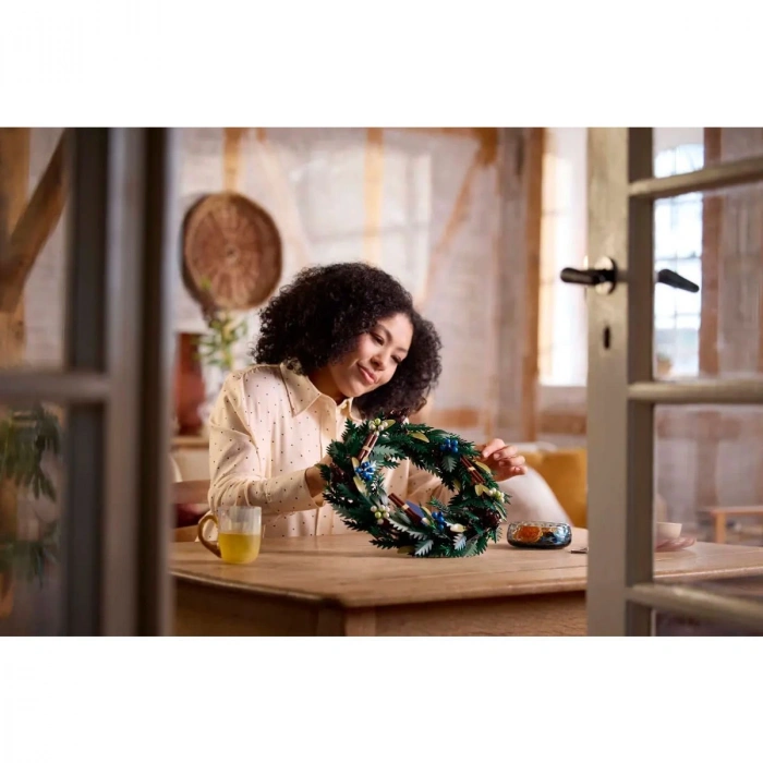 10340 Lego iconic Botanicals Çelenk - Wreath 1194 parça +18 yaş