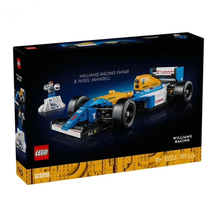 10353 Lego icons Williams Racing FW14B ve Nigel Mansell 10353 parça +18 yaş