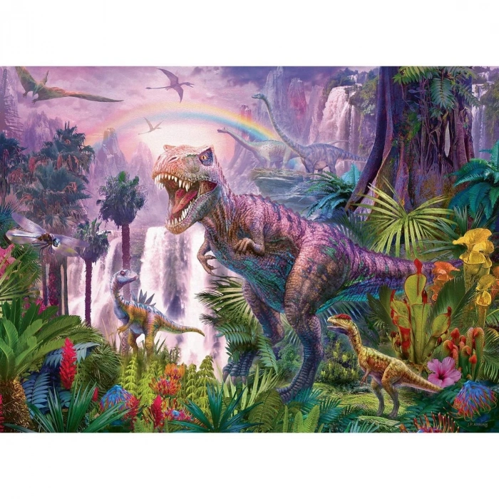 128921 Dinozorlar 200 parça XXL Ravensburger Puzzle