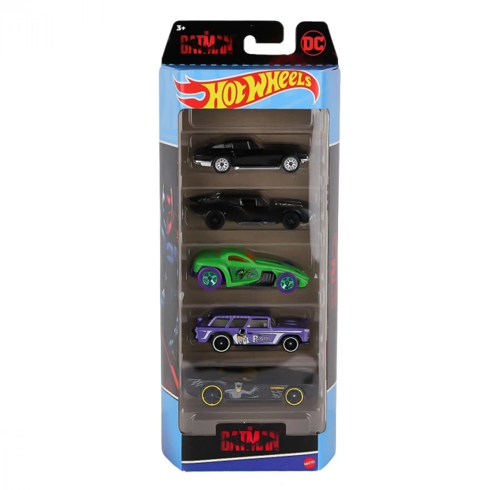 1806 Kampanya - Hot Wheels Beşli Araba Seti - ERKOL özel kampanya fiyatı
