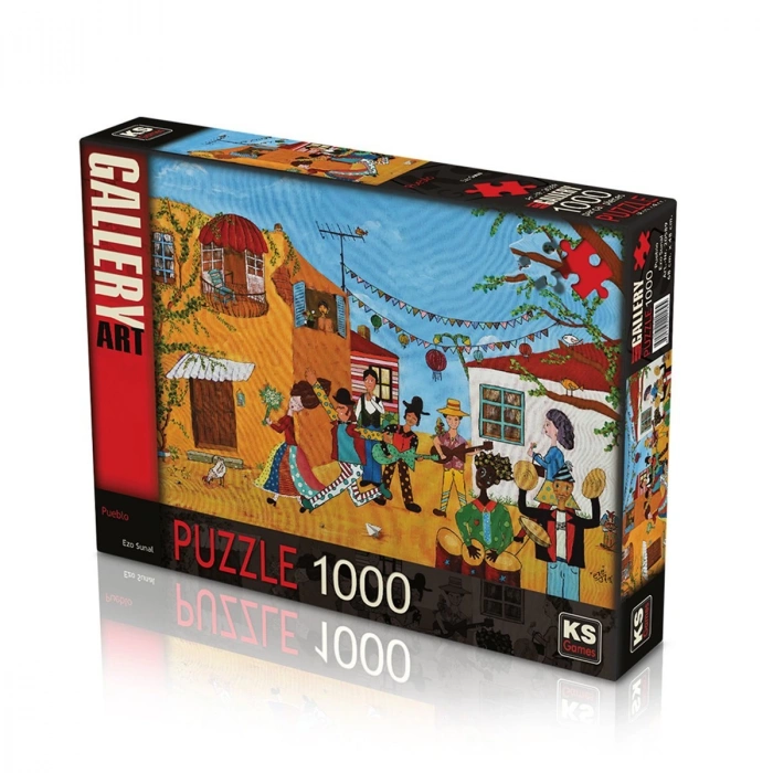 20589 Pueblo 1000 Parça Puzzle -KS Puzzle