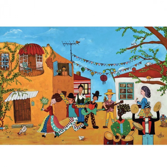 20589 Pueblo 1000 Parça Puzzle -KS Puzzle