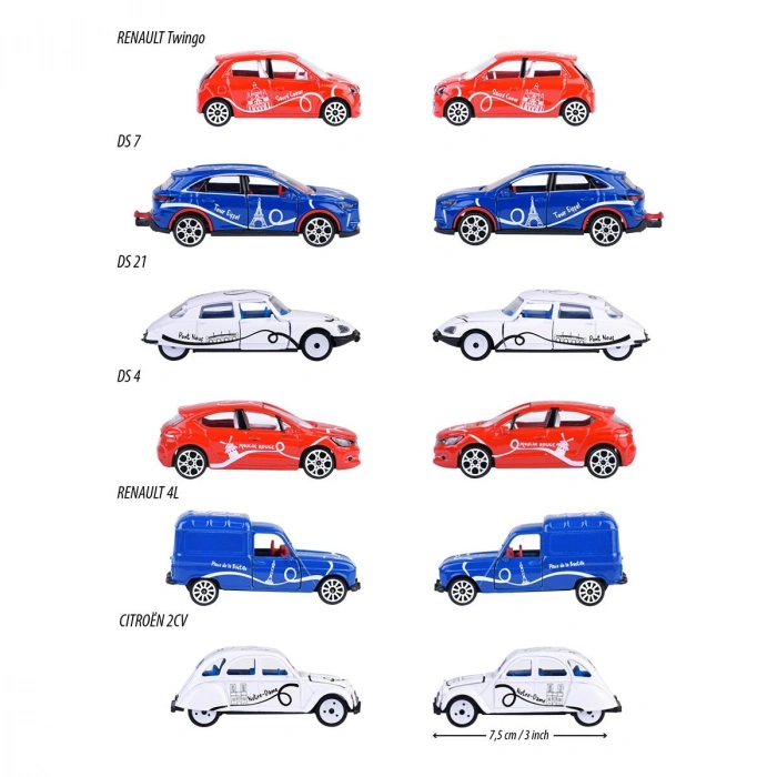 212055011 Majorette French Touch Premium Arabalar