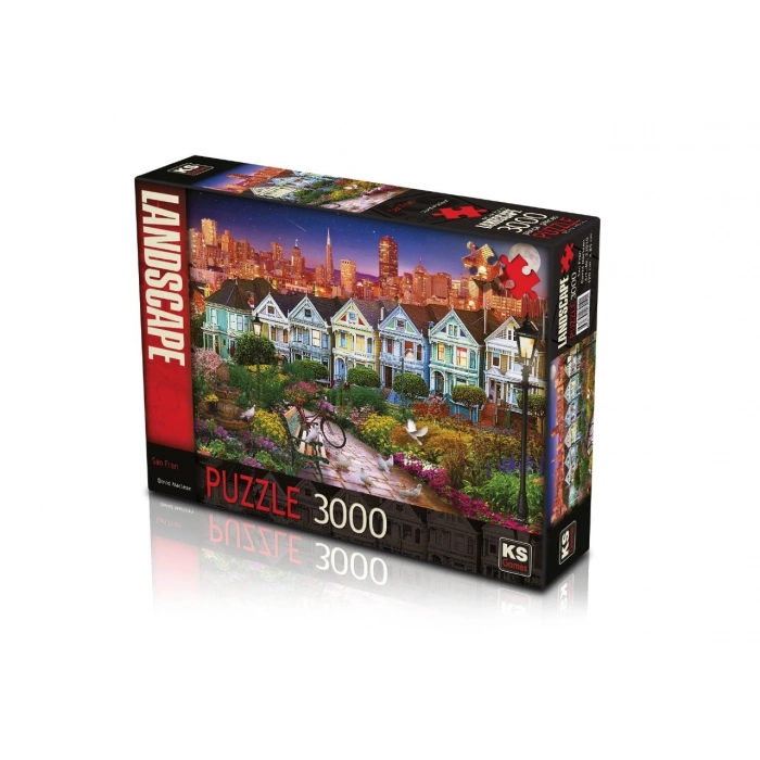 23010 KS, San Francisco 3000 Parça Puzzle