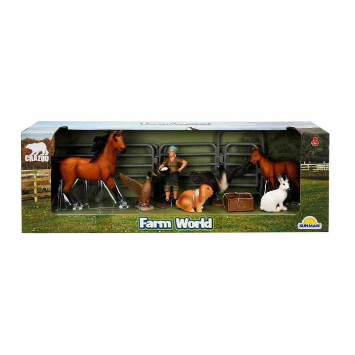 2690 Farm World Çiftlik Hayvanları Oyun Seti