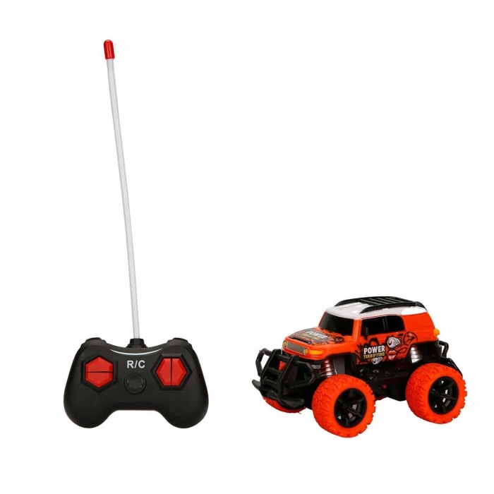 2719 1:43 Uzaktan Kumandalı Işıklı Mini Jeep 12 cm