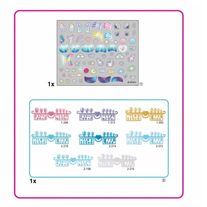 35060 AquaBeads Sihirli Atlar ve Yıldızlar - Yedek Tırnak Paketi +4 yaş