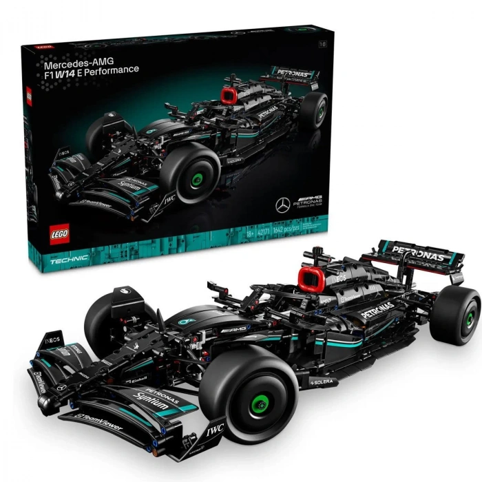 42171 Lego Technic Mercedes-AMG F1 W14 E Performance Pull-Back 1642 parça+18 yaş
