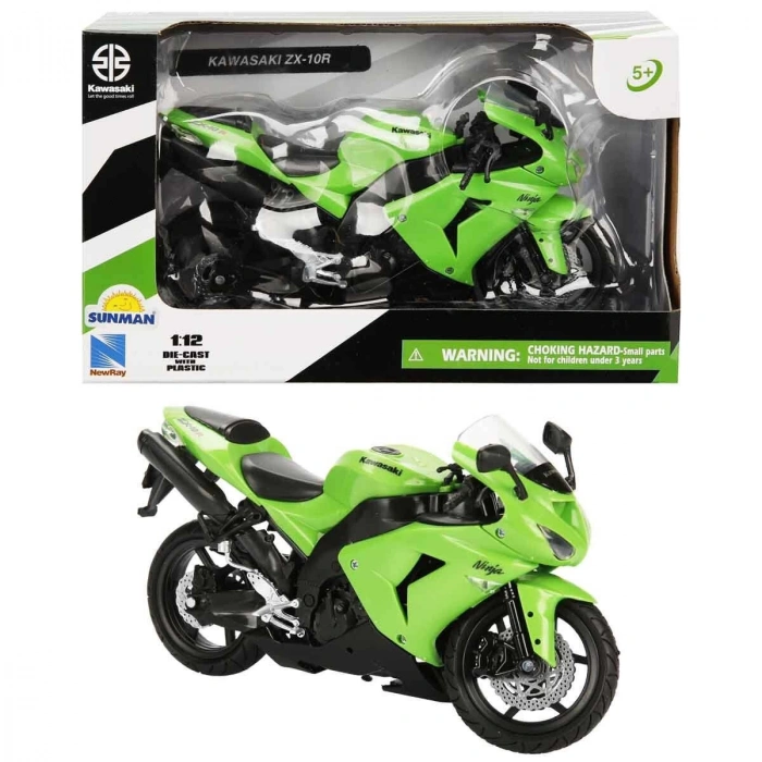 42447 SUN-Kawasakı  ZX-10R 2006 Yeşil 1:12