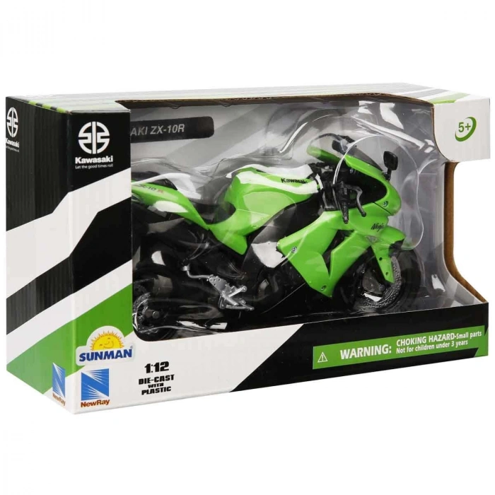 42447 SUN-Kawasakı  ZX-10R 2006 Yeşil 1:12