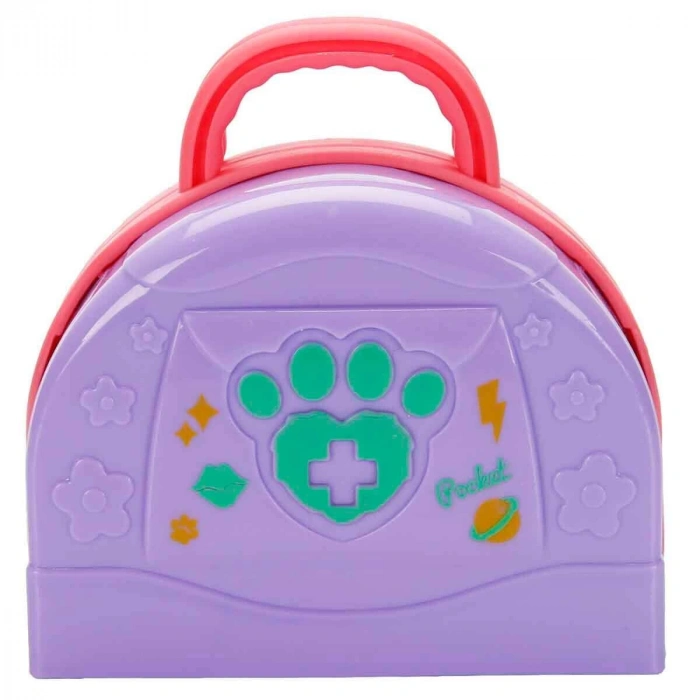 4368 2in1 Çantalı Evcil Hayvan Veteriner Seti Sürpriz Paket