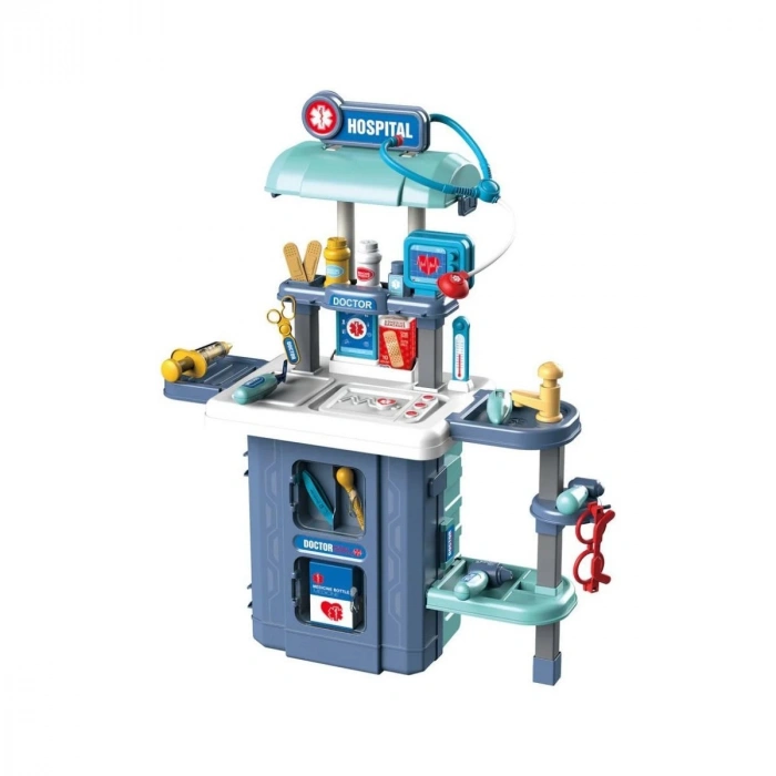 4371 Işıklı Bavul Doktor Seti -Sunman