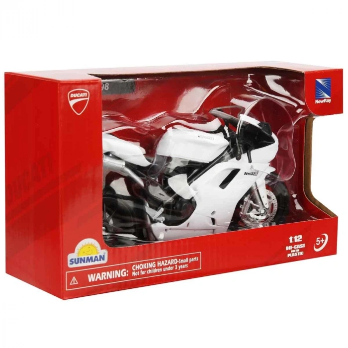 57143 SUN-  Ducatı 1198 Kırmızı  1 :12