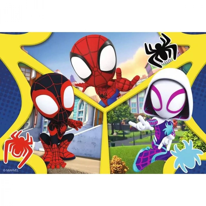 57290 Spidey and Amazing Friends 2x24 parça Ravensburger Puzzle
