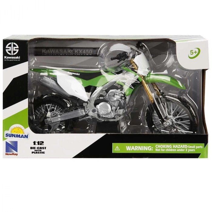 57483 SUN- Kawasakı  KX450 Yeşil 1:12