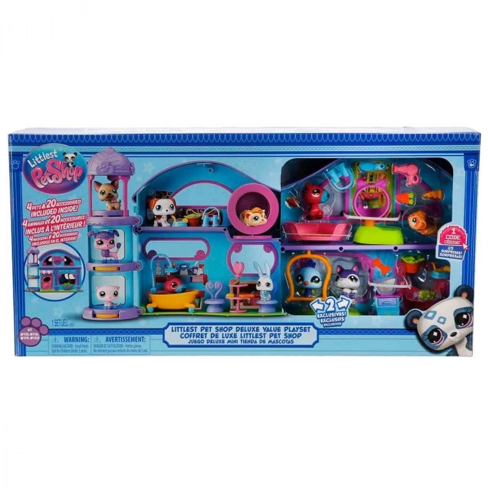 5967 SUN-Littlest Pet Shop Minişler Delüks Oyun Seti
