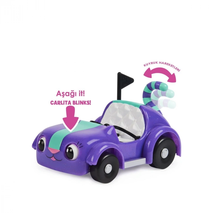 6062145 Gabbys Dollhouse Pandy Paws ve Carlita Araba