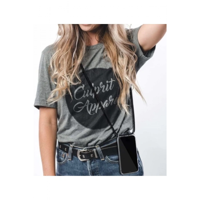 Apple iPhone 12 Pro Max Kılıf İpli Boyun Askılı Şeffaf Darbe Emici Yumuşak Kapak