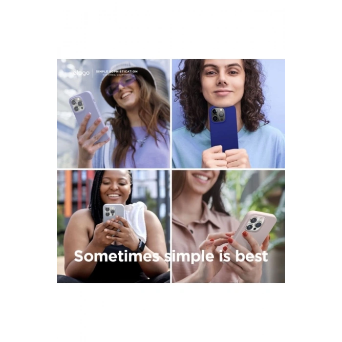 Sıvı Silikon Kılıf iPhone 14 Kılıfıyla Uyumlu (6.1), Premium Silikon,