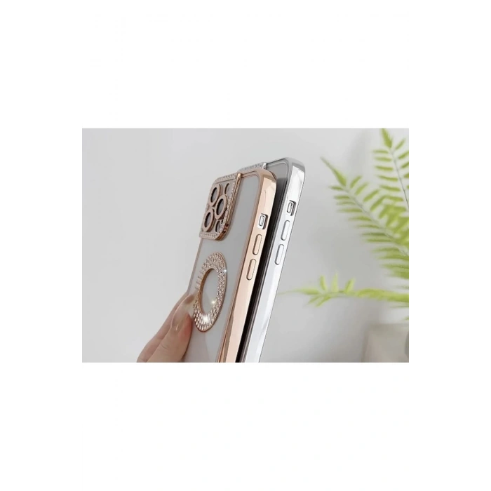 IPhone 11 için lüks elmas silikon kapak