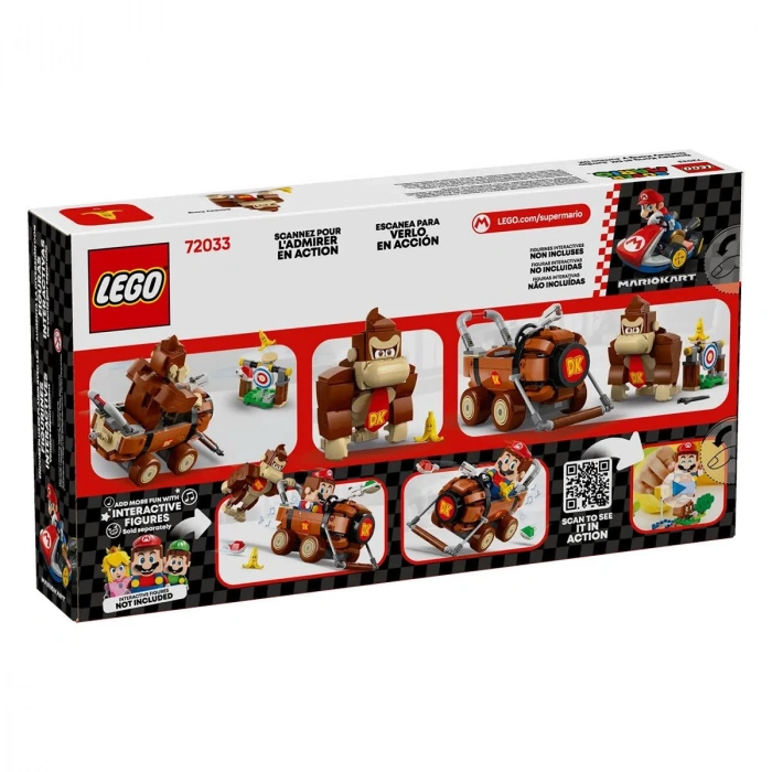 72033 Lego Super Mario Mario Kart – Donkey Kong ve DK Jumbo 387 parça +8 yaş