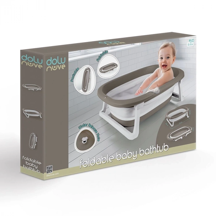 7267 KATLANIR BEBEK YIKAMA KÜVETİ STONE GRİ