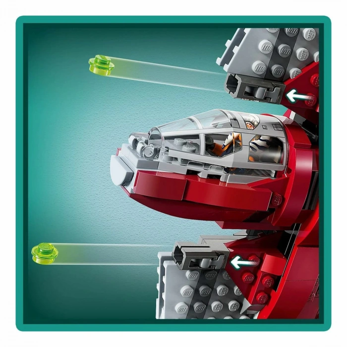 75362 LEGO® Star Wars Ahsoka Tanonun T-6 Jedi Mekiği 601 parça +9 yaş