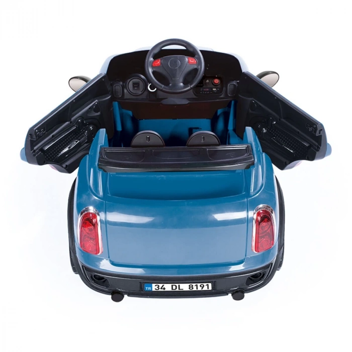 8292 Ride On Kumandalı Akülü Araba 12 Volt Mavi -Dolu Oyuncak