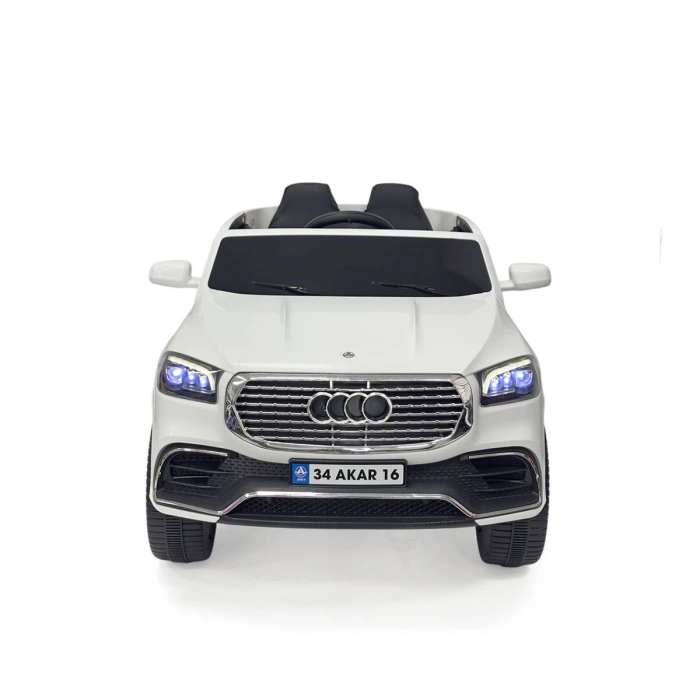 97-060 Admire Kumandalı Akülü Araba Beyaz 12 V -Akar Oyuncak