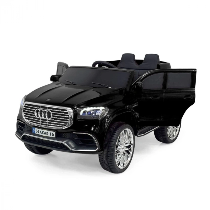 97-114 Admire Kumandalı Akülü Araba Siyah 12 Volt -Akar Oyuncak