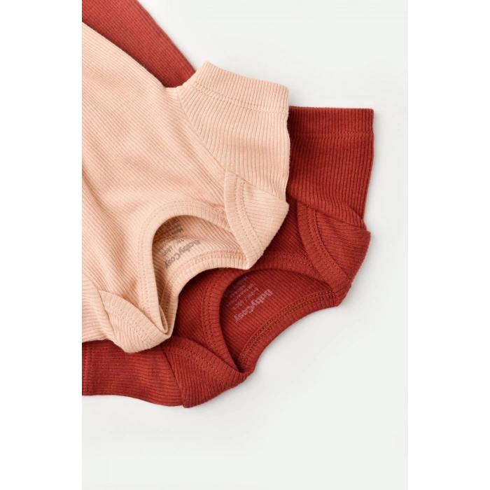 Bebek 2 Adet Kısa Kollu Body, %50 Modal Kumaş - %50 Organik Pamuk, Bebek ve Yenidoğan Serisi - CSYM11213