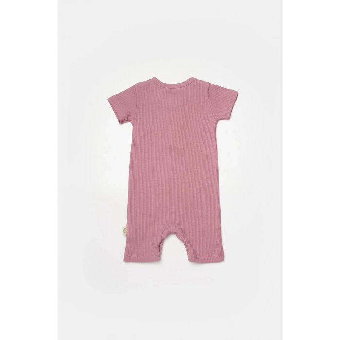 Bebek 2li Kısa Kollu Tulum, %50 Bambu - %50 Organik Pamuk, Bebek ve Yenidoğan Serisi - CSYB9036