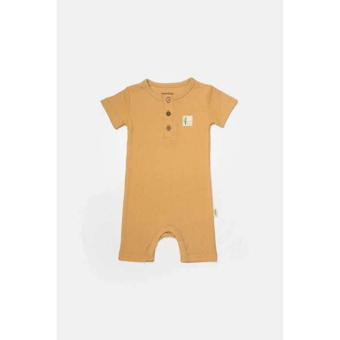 Bebek 2li Kısa Kollu Tulum, %50 Bambu - %50 Organik Pamuk, Bebek ve Yenidoğan Serisi - CSYB9037