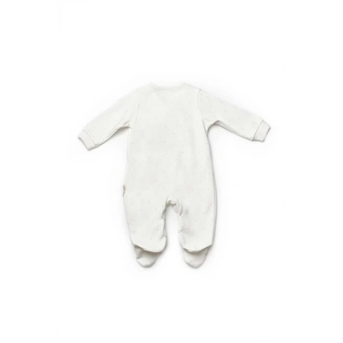 Bebek 2li Kruvaze Patikli Tulum %100 Organik Pamuk Bebek - Yenidoğan serisi - CSY8108