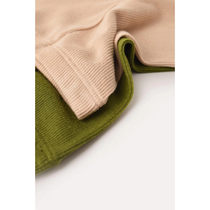 Bebek 2li Patikli Pantolon, %50 Modal Kumaş - %50 Organik Pamuk, Bebek ve Yenidoğan Serisi