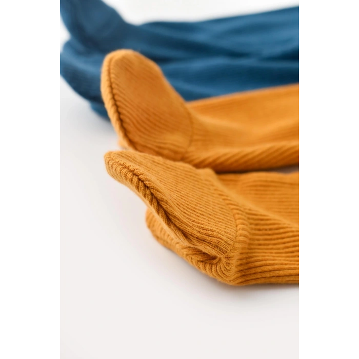 Bebek 2li Patikli Pantolon, %50 Modal Kumaş - %50 Organik Pamuk, Bebek ve Yenidoğan Serisi