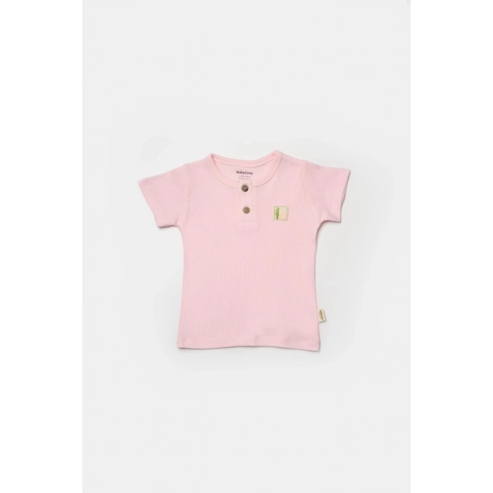 Bebek 2li Tişört, %50 Bambu - %50 Organik Pamuk, Bebek ve Yenidoğan Serisi - CSYB9021