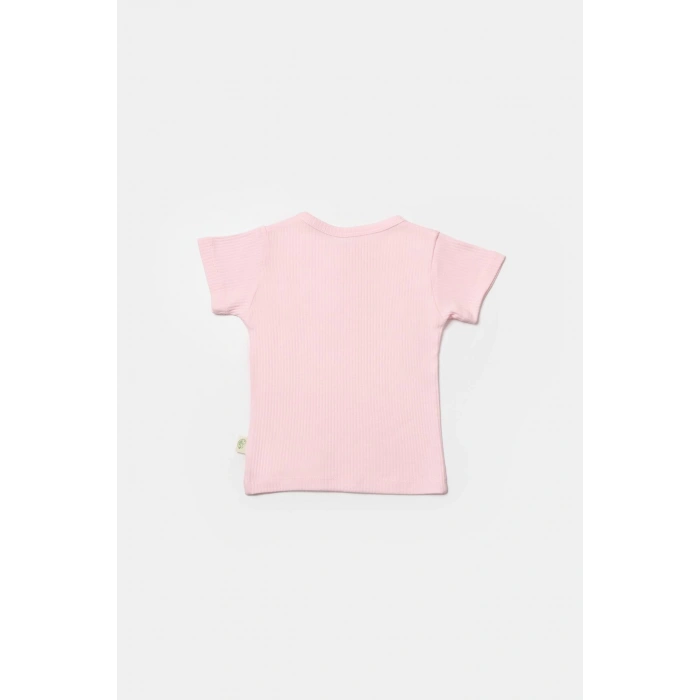 Bebek 2li Tişört, %50 Bambu - %50 Organik Pamuk, Bebek ve Yenidoğan Serisi - CSYB9021