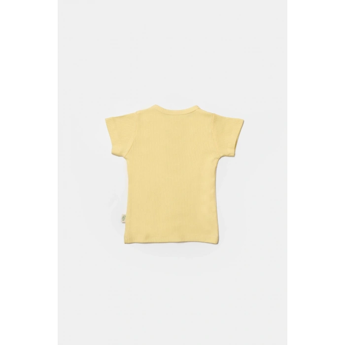 Bebek 2li Tişört, %50 Bambu - %50 Organik Pamuk, Bebek ve Yenidoğan Serisi - CSYB9022