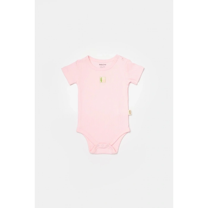 Bebek 2 Parça Kısa Kol Body, %50 Bambu - %50 Organik Pamuk, Bebek ve Yenidoğan Serisi - CSYB9015