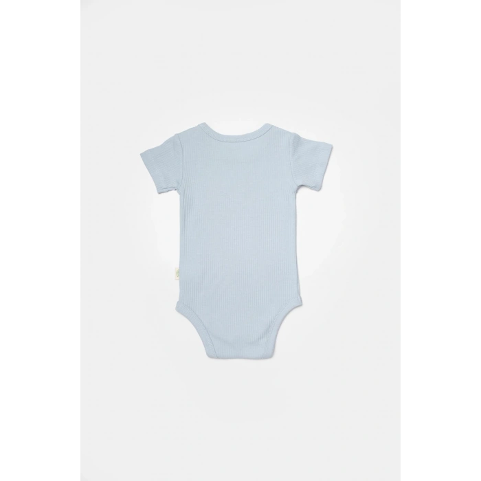 Bebek 2 Parça Kısa Kol Body, %50 Bambu - %50 Organik Pamuk, Bebek ve Yenidoğan Serisi - CSYB9017
