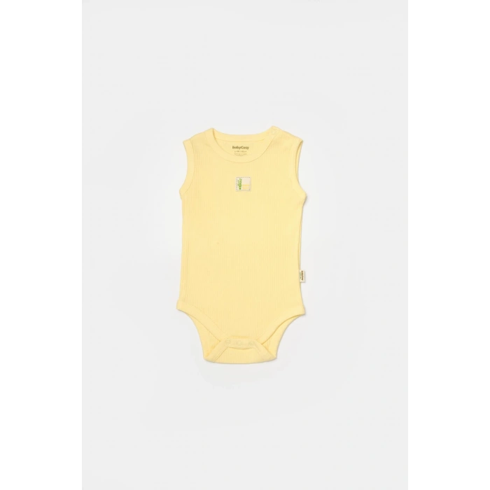 Bebek 2 Parça Kolsuz Body, %50 Bambu - %50 Organik Pamuk, Bebek ve Yenidoğan Serisi - CSYB9013