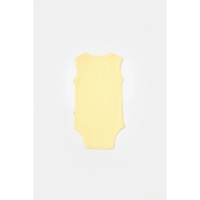 Bebek 2 Parça Kolsuz Body, %50 Bambu - %50 Organik Pamuk, Bebek ve Yenidoğan Serisi - CSYB9013