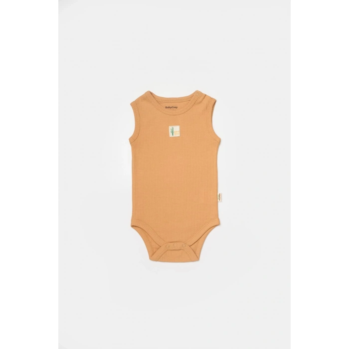 Bebek 2 Parça Kolsuz Body, %50 Bambu - %50 Organik Pamuk, Bebek ve Yenidoğan Serisi - CSYB9013
