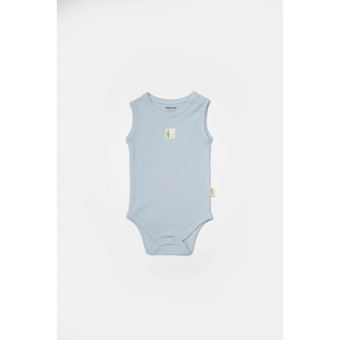 Bebek 2 Parça Kolsuz Body, %50 Bambu - %50 Organik Pamuk, Bebek ve Yenidoğan Serisi - CSYB9014