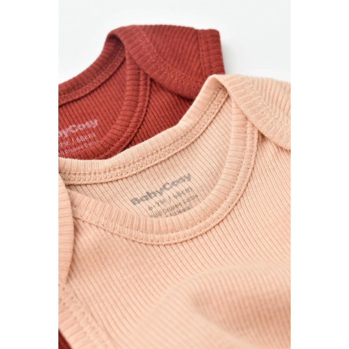 Bebek 2 Parça Kolsuz Body, %50 Modal Kumaş - %50 Organik Pamuk, Bebek ve Yenidoğan Serisi - CSYM11113