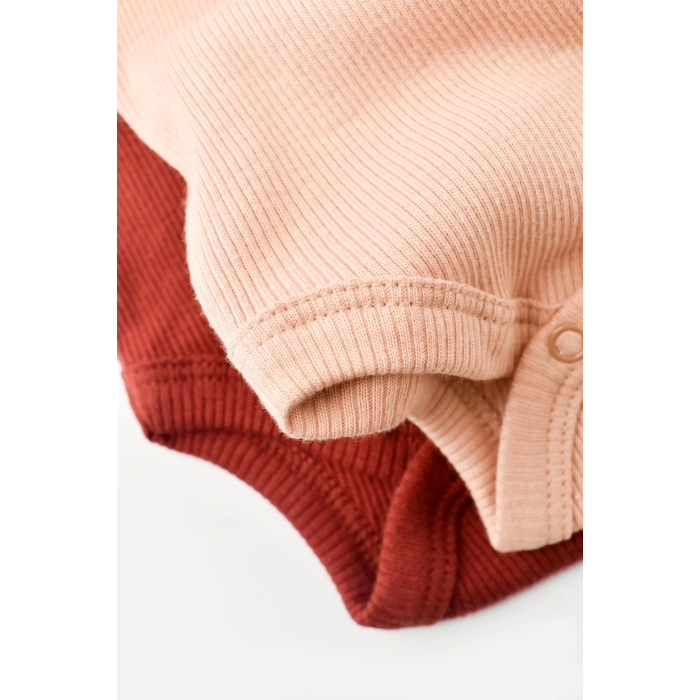 Bebek 2 Parça Kolsuz Body, %50 Modal Kumaş - %50 Organik Pamuk, Bebek ve Yenidoğan Serisi - CSYM11113