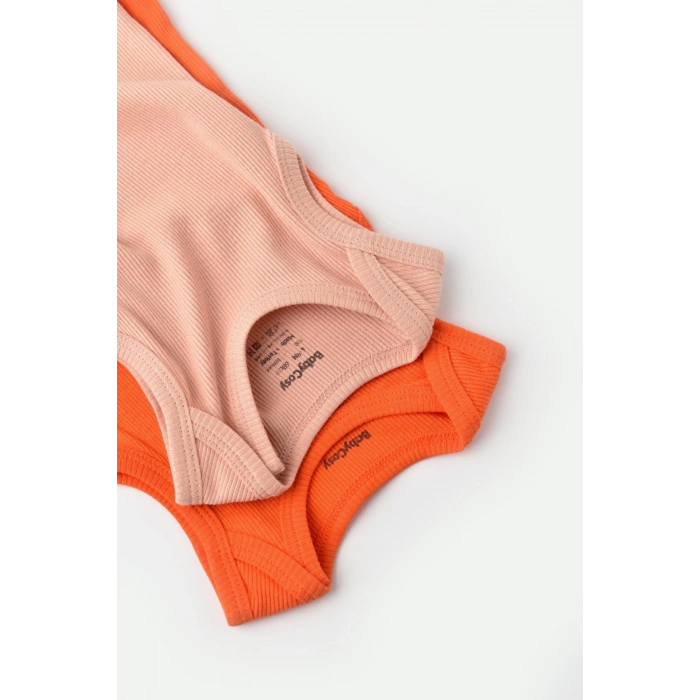 Bebek 2 Parça Kolsuz Body, %50 Modal Kumaş - %50 Organik Pamuk, Bebek ve Yenidoğan Serisi - CSYM11114