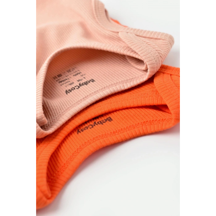 Bebek 2 Parça Kolsuz Body, %50 Modal Kumaş - %50 Organik Pamuk, Bebek ve Yenidoğan Serisi - CSYM11114