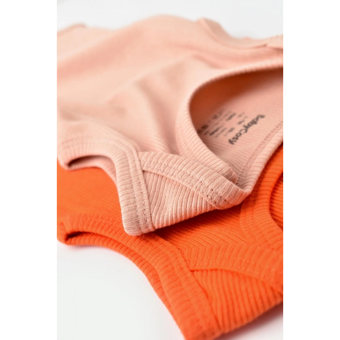 Bebek 2 Parça Kolsuz Body, %50 Modal Kumaş - %50 Organik Pamuk, Bebek ve Yenidoğan Serisi - CSYM11114